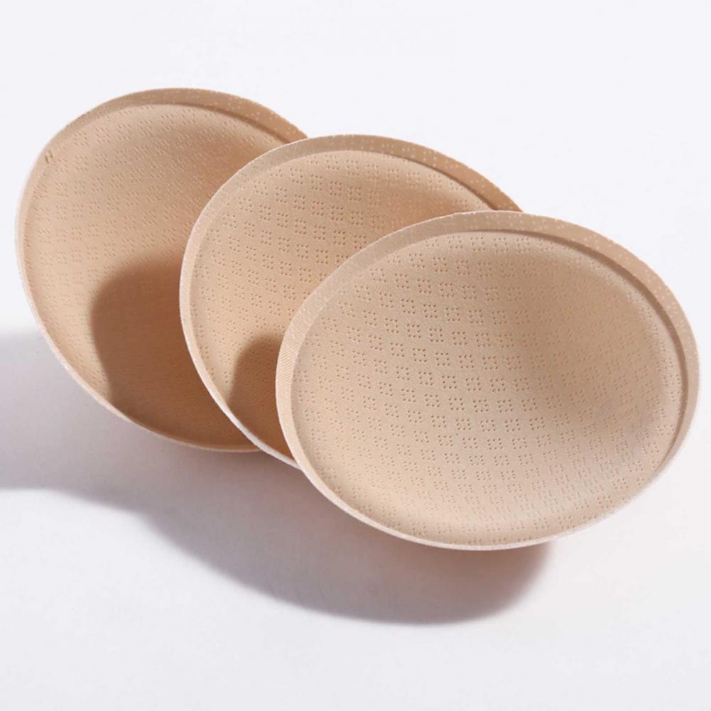 Push Up Bra Padded - 1組の丸型スポンジ製プッシュアップブラパッド、女性用ラテックス風見えないインサート水着ビキニバストアップ胸カップパッド、ヨガ95