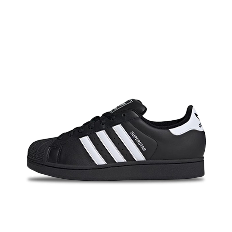 Adidas Shoes Superstar - adidas Originals Superstar 2: スタイリッシュでミニマル、滑りにくく耐久性のある黒と白のローカットカジュアルスニーカー JI0079