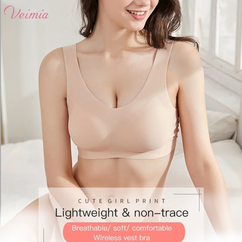 女性用シームレスワイヤレスタンクトップブラ、快適なヨガスポー - Bralette Wireless Soft のレビューと価格