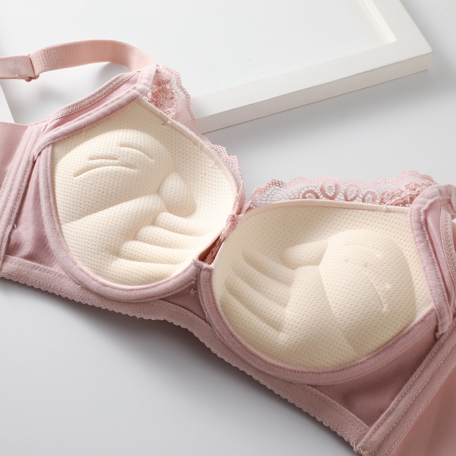 女性のためのシームレスな花柄のレースブラ,シームレスで柔らか - Bralette Wireless Soft のレビューと価格