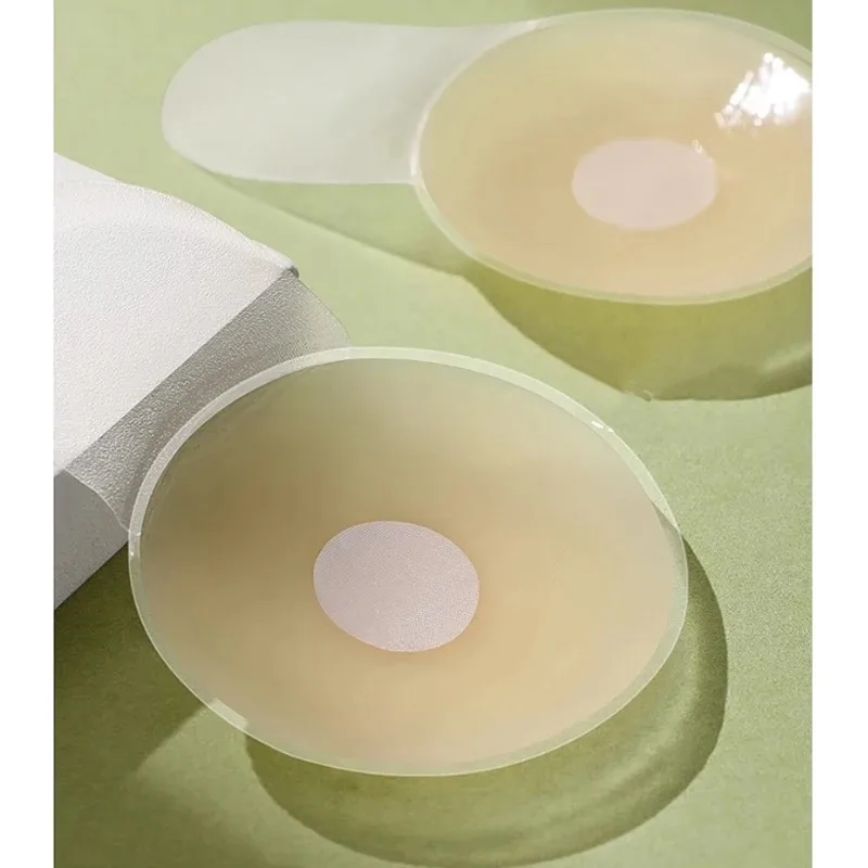 1 ペアシリコーン乳首カバーリフトアップブラジャーステッカー - Silicone Bra Adhesive のレビューと価格