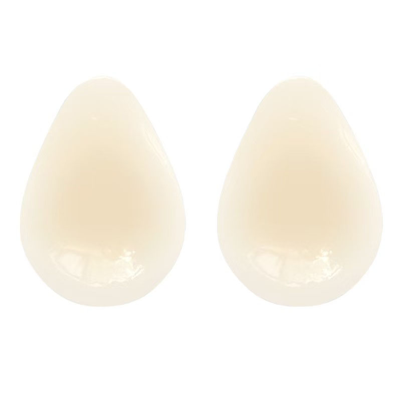 水滴型見えないブラ シリコンニップルカバー ブラパッド スト - Push Up Bra Padded のレビューと価格