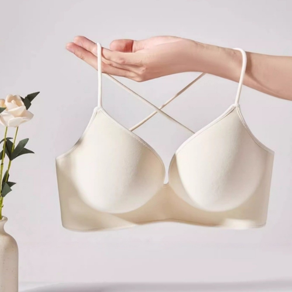 シンプルな 3/4 カップ厚みのあるブラジャー耐衝撃スリムウ - Push Up Bra Padded のレビューと価格
