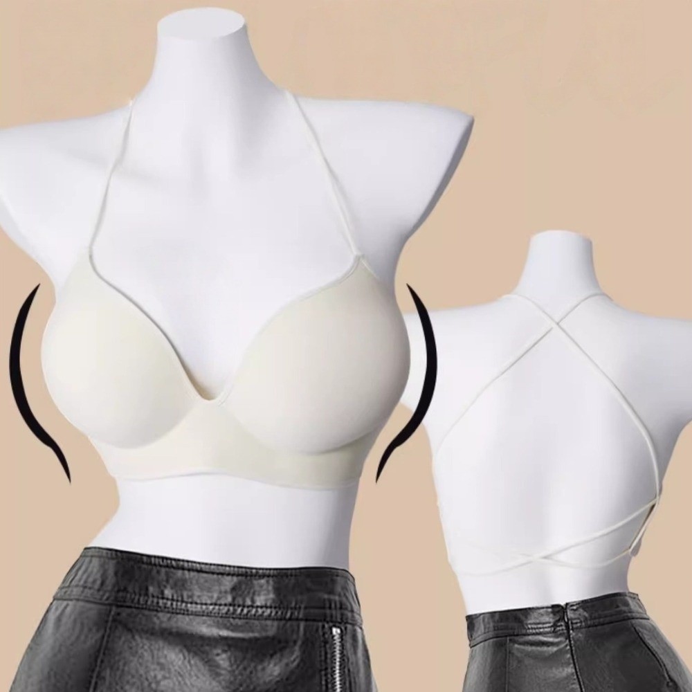 シンプルな 3/4 カップ厚みのあるブラジャー耐衝撃スリムウ - Push Up Bra Padded のレビューと価格