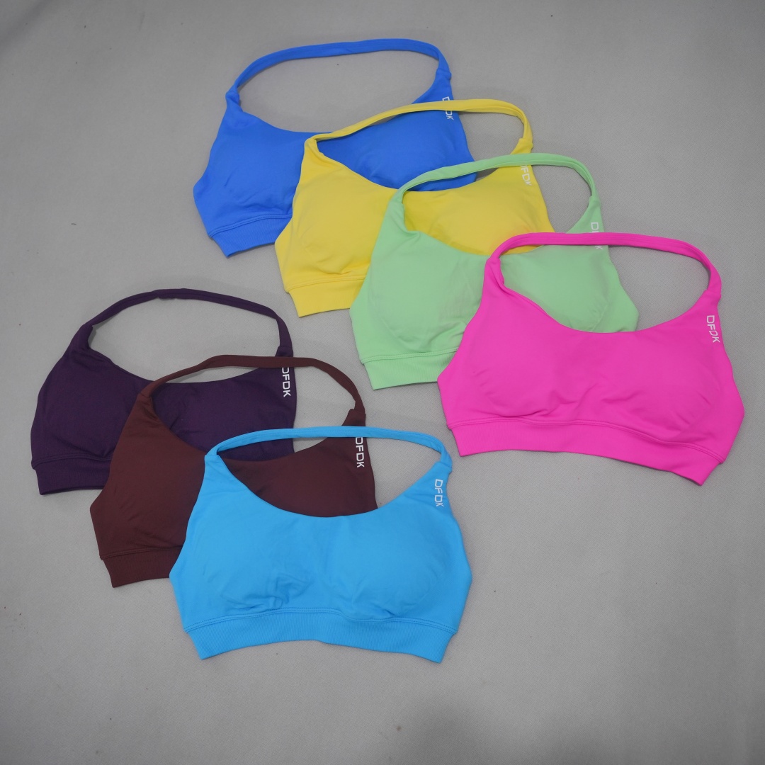 DFDK レディース シームレス スポーツブラ ハイサポート - Push Up Bra Padded のレビューと価格