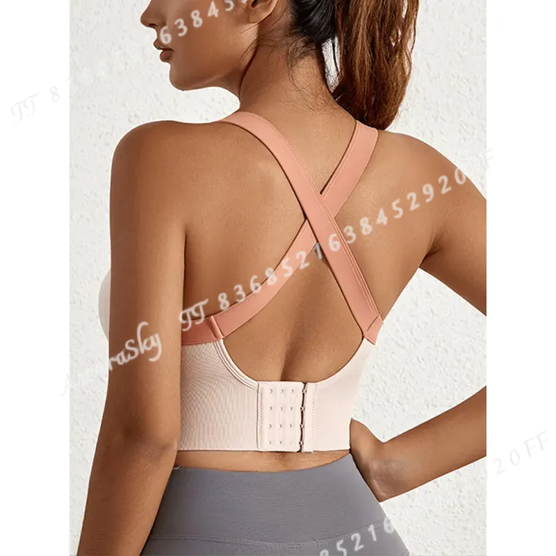 女性用ハイインパクトスポーツブラ、プッシュアップジムトップ、 - Sports Bra High Impact のレビューと価格